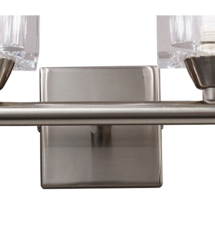 Cuadrax Wall Lamp 2 Light G9 Satin Nickel-3