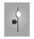 Cuba Wall Lamp 8W LED 3000K 600lm Gold/Black 3yrs Warranty-2