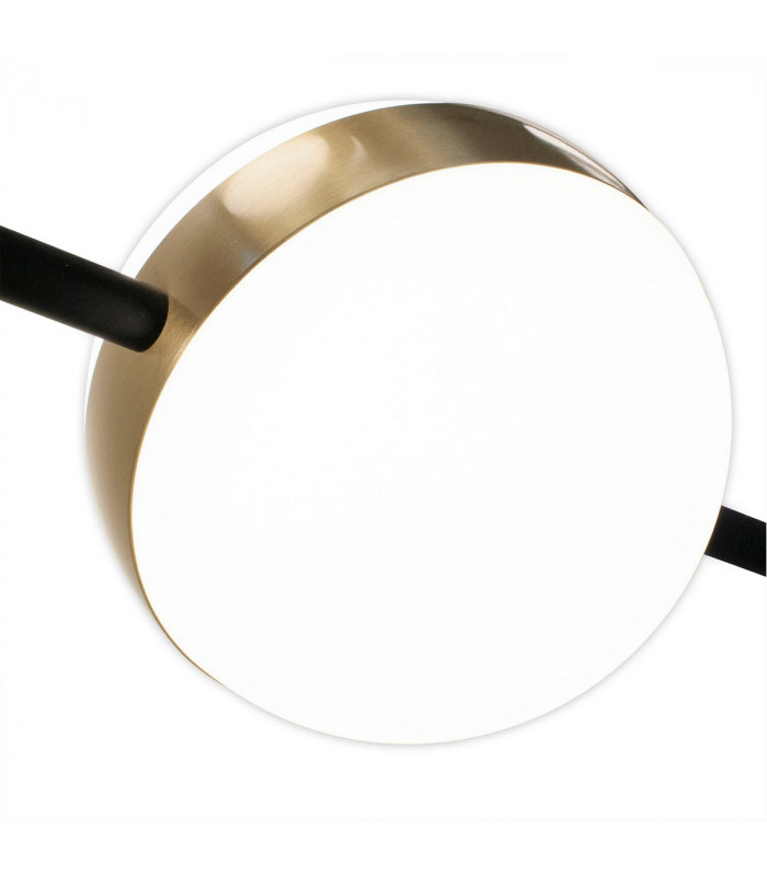 Cuba Wall Lamp 8W LED 3000K 600lm Gold/Black 3yrs Warranty-8