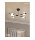 Cuba Ceiling 4 Light, 32W LED, 3000K, 2400lm, Gold/Black, 3yrs Warranty