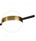 Cuba Ceiling 4 Light, 32W LED, 3000K, 2400lm, Gold/Black, 3yrs Warranty