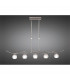 Dali Telescopic Pendant Line 5 Light G9 Polished Chrome-2