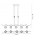 Dali Telescopic Pendant Line 5 Light G9 Polished Chrome-9