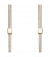 Dali Telescopic Linear Pendant Line 4 Light G9 Polished Brass-4