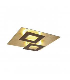 Dalia 50cm Ceiling 48W LED 3000K 3360lm Gold/Rust Brown 3yrs Warranty-1