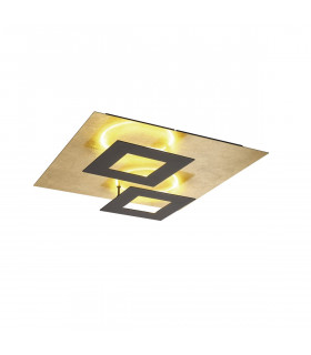 Dalia 50cm Ceiling 48W LED 3000K 3360lm Gold/Black 3yrs Warranty-1