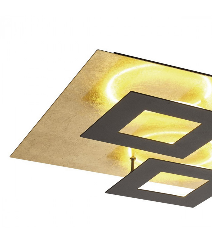 Dalia 50cm Ceiling 48W LED 3000K 3360lm Gold/Black 3yrs Warranty-4