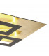 Dalia 50cm Ceiling 48W LED 3000K 3360lm Gold/Black 3yrs Warranty-5