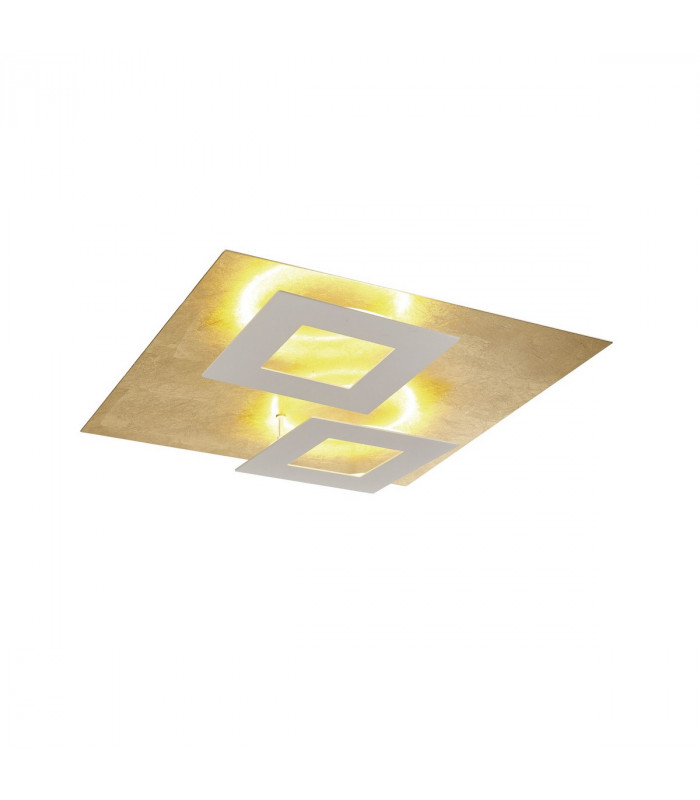 Dalia 50cm Ceiling 48W LED 3000K 3360lm Gold/White 3yrs Warranty-1