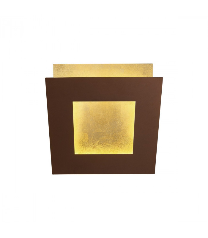 Dalia 18cm Wall Lamp 18W LED 3000K 1260lm Gold/Rust Brown 3yrs Warranty-2
