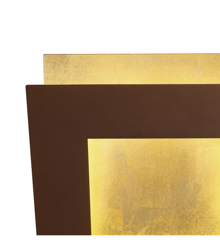 Dalia 18cm Wall Lamp 18W LED 3000K 1260lm Gold/Rust Brown 3yrs Warranty-4