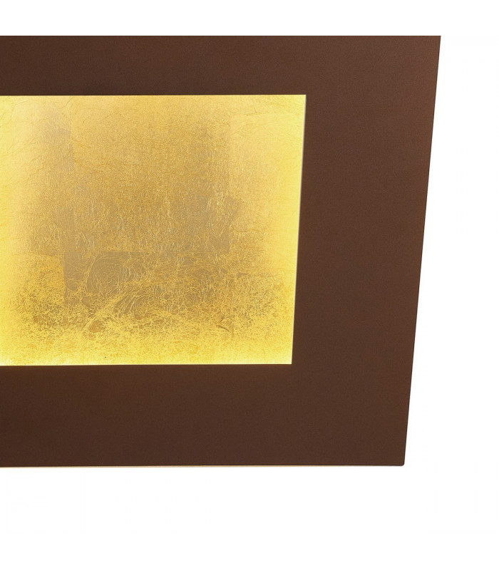 Dalia 18cm Wall Lamp 18W LED 3000K 1260lm Gold/Rust Brown 3yrs Warranty-5