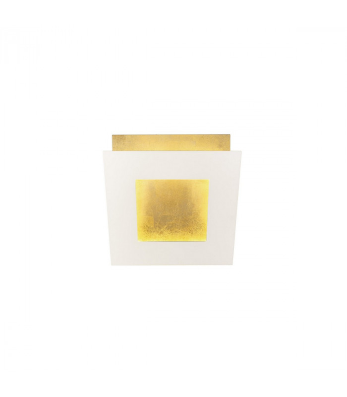 Dalia 14cm Wall Lamp 12W LED 3000K 840lm Gold/White 3yrs Warranty-1