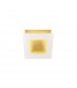 Dalia 14cm Wall Lamp 12W LED 3000K 840lm Gold/White 3yrs Warranty-2