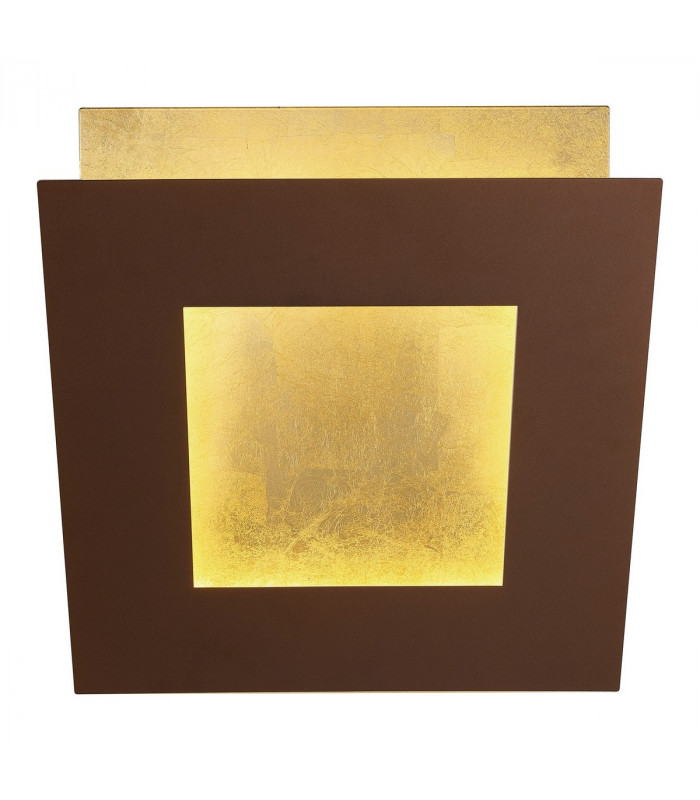 Dalia 40cm Wall Lamp 40W LED 3000K 2800lm Gold/Rust Brown 3yrs Warranty-2