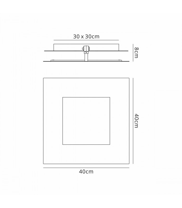 Dalia 40cm Wall Lamp 40W LED 3000K 2800lm Gold/Rust Brown 3yrs Warranty-7