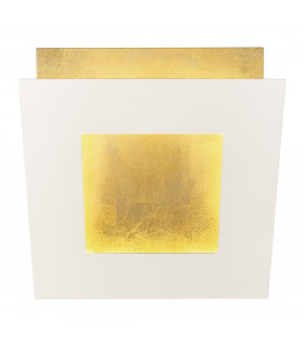 Dalia 40cm Wall Lamp 40W LED 3000K 2800lm Gold/White 3yrs Warranty-2