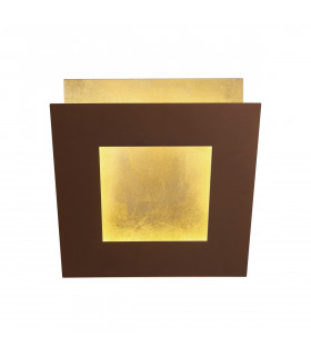 Dalia 22cm Wall Lamp 24W LED 3000K 1680lm Gold/Rust Brown 3yrs Warranty-2