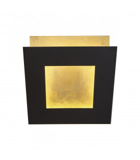 Dalia 22cm Wall Lamp 24W LED 3000K 1680lm Gold/Black 3yrs Warranty-1