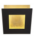 Dalia 40cm Wall Lamp 40W LED 3000K 2800lm Gold/Black 3yrs Warranty-2
