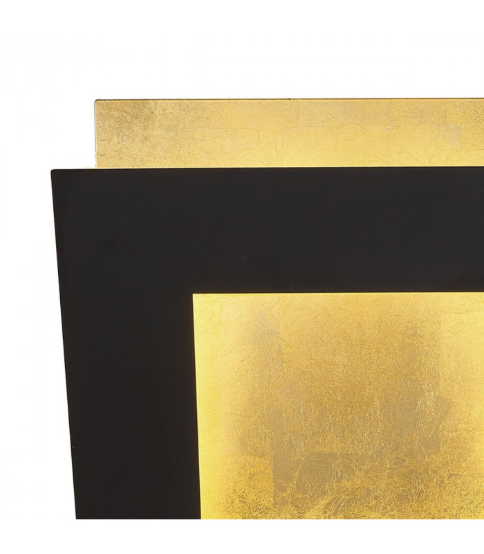 Dalia 40cm Wall Lamp 40W LED 3000K 2800lm Gold/Black 3yrs Warranty-3