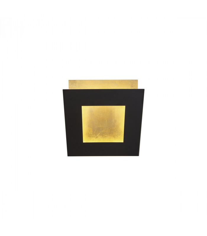 Dalia 14cm Wall Lamp 12W LED 3000K 840lm Gold/Black 3yrs Warranty-2