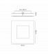 Dalia 40cm Wall Lamp 40W LED 3000K 2800lm White 3yrs Warranty-8