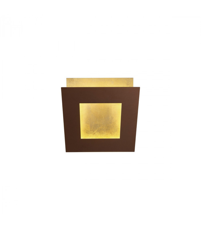 Dalia 14cm Wall Lamp 12W LED 3000K 840lm Gold/Rust Brown 3yrs Warranty-1