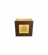 Dalia 14cm Wall Lamp 12W LED 3000K 840lm Gold/Rust Brown 3yrs Warranty-2