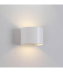 Davos Round Wall Lamp, 2 x 6W LED, 4000K, 1100lm, IP54, Sand White, 3yrs Warranty