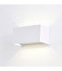 Davos Rectangle Wall Lamp, 4 x 6W LED, 3000K, 2200lm, IP54, White, 3yrs Warranty