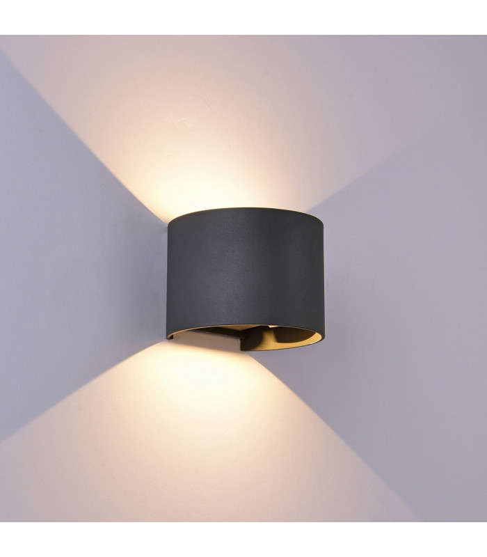 Davos Rectangle Wall Lamp, 4 x 6W LED, 3000K, 2200lm, IP54, White, 3yrs Warranty