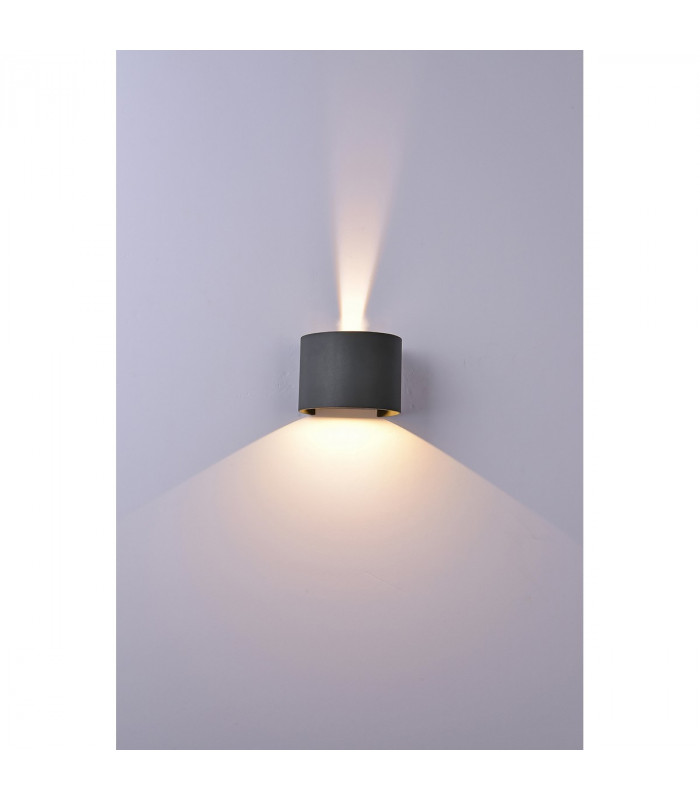 Davos Rectangle Wall Lamp, 4 x 6W LED, 3000K, 2200lm, IP54, White, 3yrs Warranty