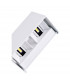 Davos Rectangle Wall Lamp, 4 x 6W LED, 3000K, 2200lm, IP54, White, 3yrs Warranty