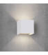 Davos Rectangle Wall Lamp, 4 x 6W LED, 3000K, 2200lm, IP54, Rust Brown, 3yrs Warranty