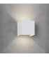 Davos Rectangle Wall Lamp, 4 x 6W LED, 4000K, 2200lm, IP54, Rust Brown, 3yrs Warranty