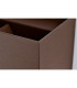 Davos Rectangle Wall Lamp, 4 x 6W LED, 4000K, 2200lm, IP54, Rust Brown, 3yrs Warranty