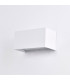 Davos Rectangle Wall Lamp, 4 x 6W LED, 4000K, 2200lm, IP54, White, 3yrs Warranty