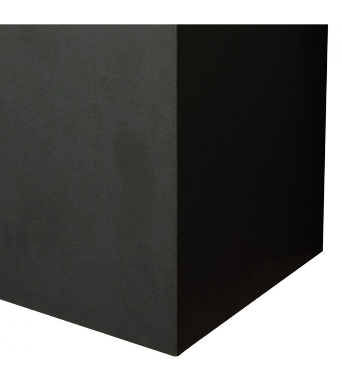 Davos XL Square Wall Lamp 2x10W LED 4000K 1830lm IP65 Sand Black 3yrs Warranty-6