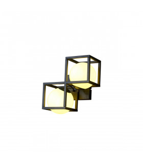 Desigual Wall Lamp 2 Light G9 Matt Black-1