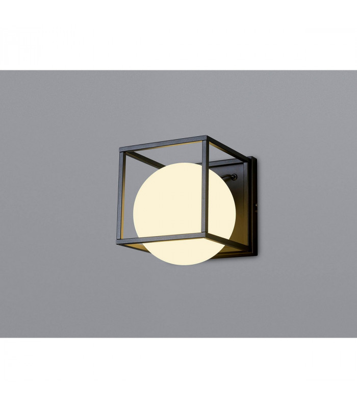Desigual Large Wall Lamp 1 Light E27 Matt Black-2