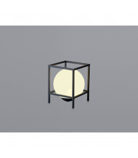Desigual Medium Table Lamp 1 Light E27 Matt Black-2