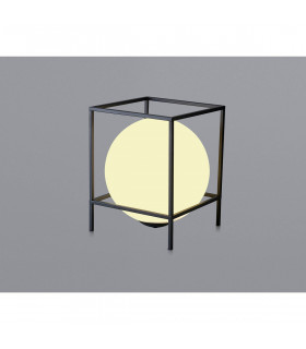 Desigual Large Table Lamp 1 Light E27 Matt Black-2