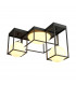 Desigual Semi Flush 5 Light E27 Matt Black-1