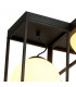 Desigual Semi Flush 5 Light E27 Matt Black-3