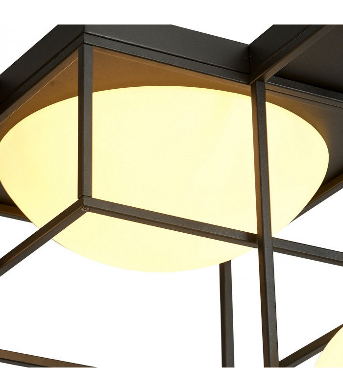 Desigual Semi Flush 5 Light E27 Matt Black-4
