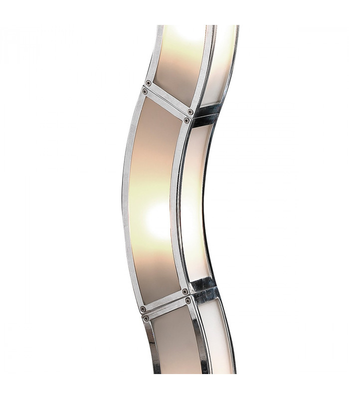 Duna GU10 Floor Lamp 6 Light L1/SGU10 Polished Chrome/White Acrylic CFL Lamps INCLUDED-4