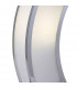 Duna GU10 Table Lamp 1 Light L1/SGU10 Polished Chrome/White Acrylic CFL Lamps INCLUDED-5