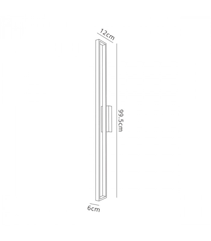 Durban Wall Lamp 30W LED 3000K 2300lm White 3yrs Warranty-7