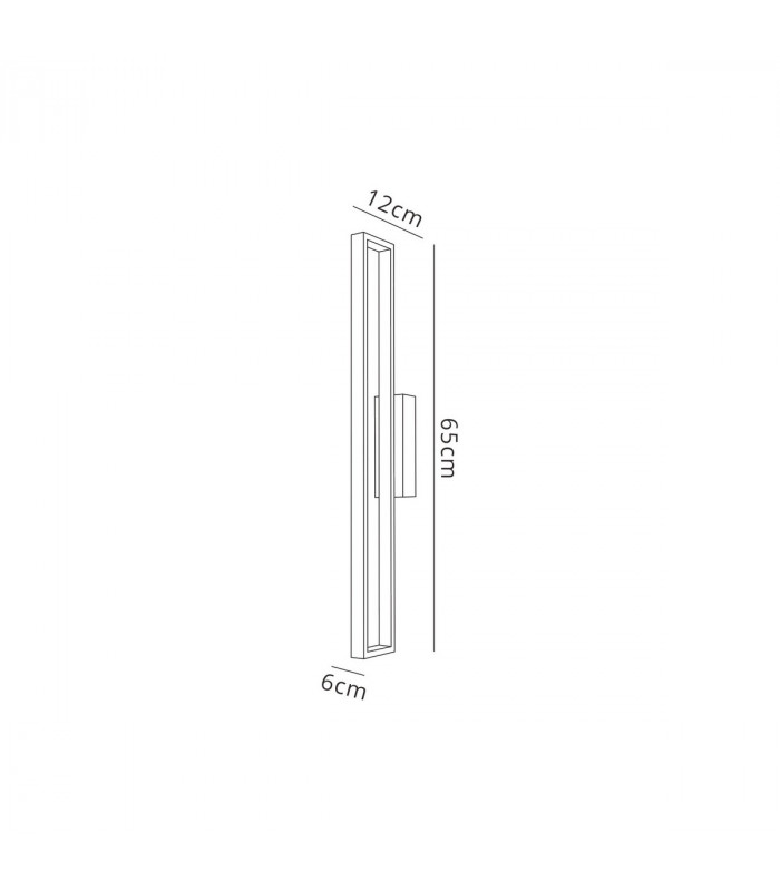 Durban Wall Lamp 20W LED 3000K 1550lm White 3yrs Warranty-6